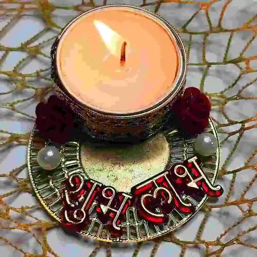 Order Shubh Pearl T-Light Holder for Diwali